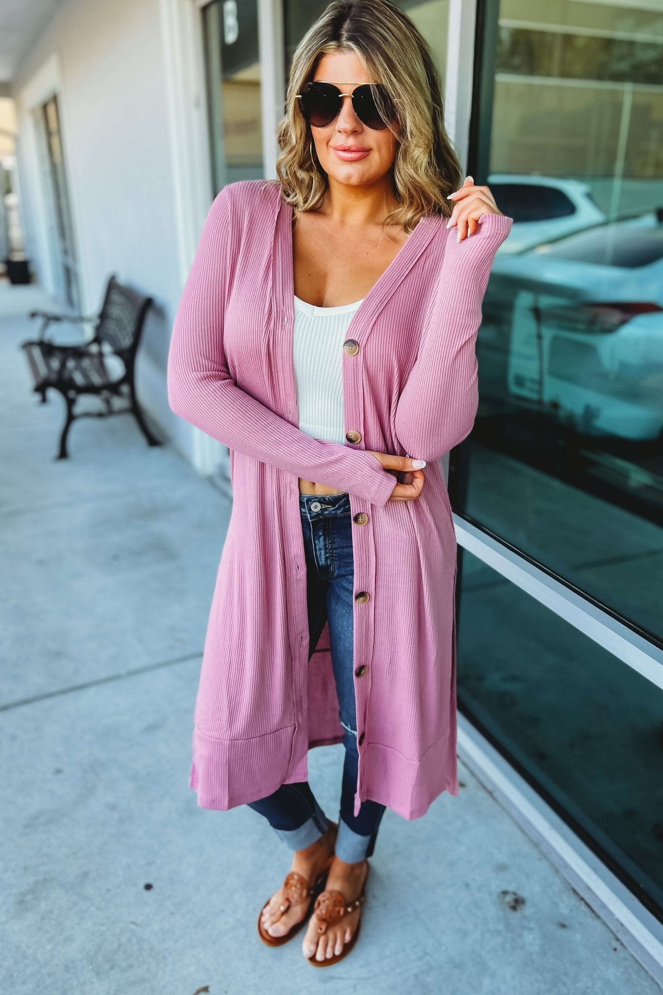 Premium Ribbed Duster Cardigan - Ultimate Comfort & Style