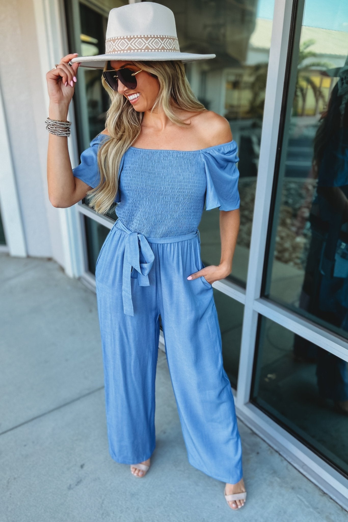 Ultimate Serene Sky Jumpsuit - Premium Comfort & Style