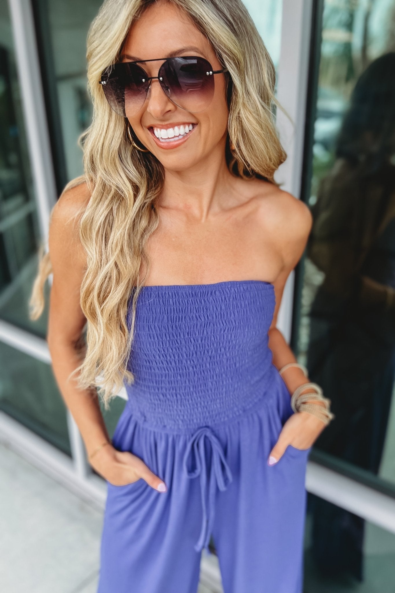Premium Smocked Jumpsuit - Effortless Style in Multiple Colors