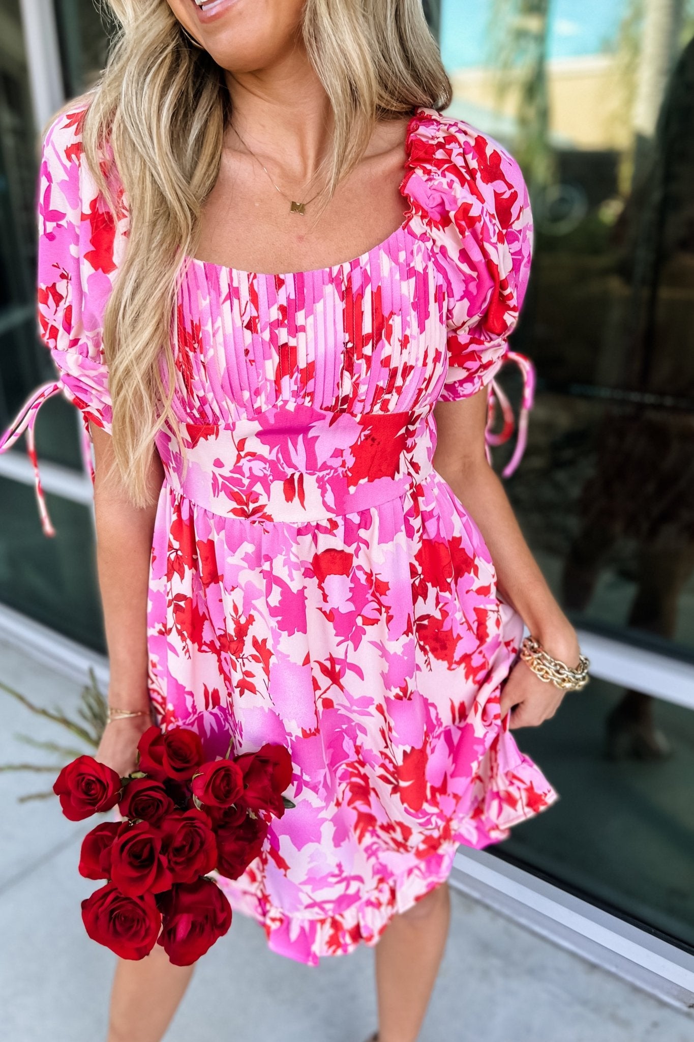 Ultimate Forever in Bloom Pink Floral Dress